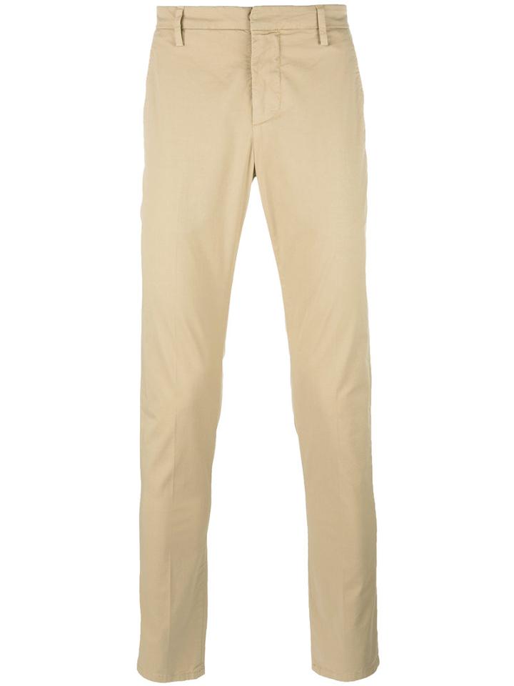 Dondup Gaubert Chinos, Men's, Size: 31, Nude/neutrals, Cotton/spandex/elastane