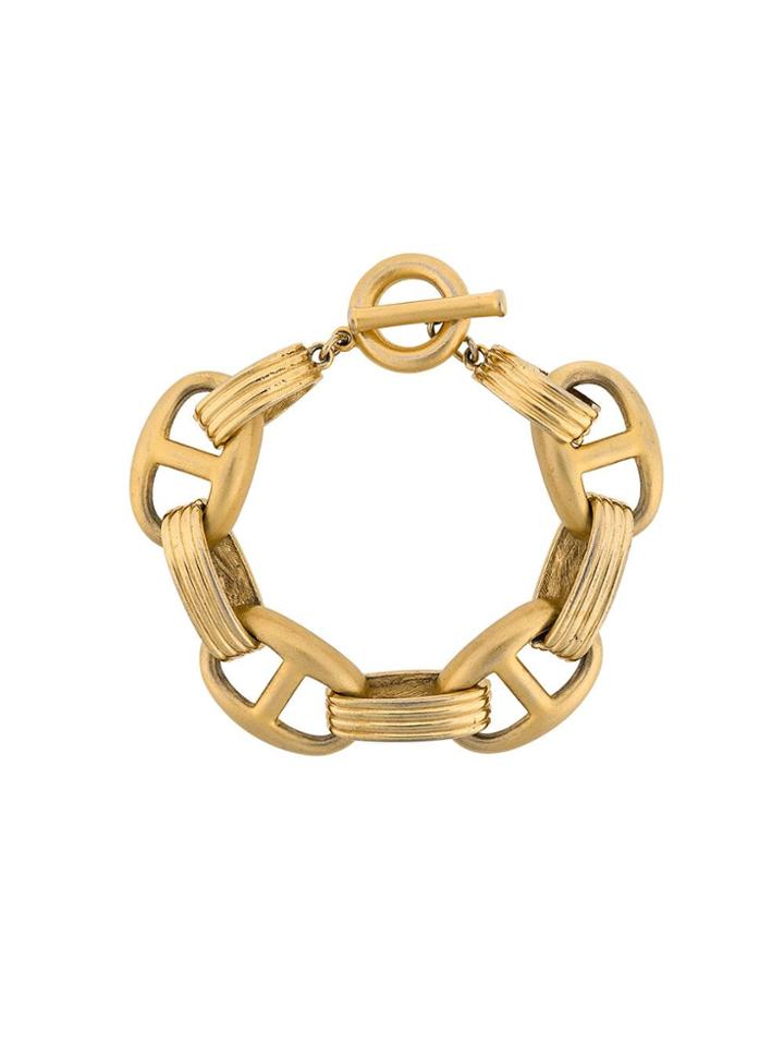 Givenchy Vintage 1970's Café Bracelet - Gold