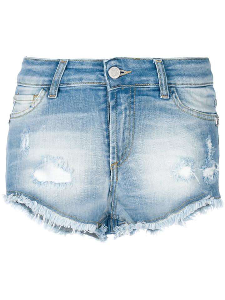 Frankie Morello Blandine Denim Shorts - Blue