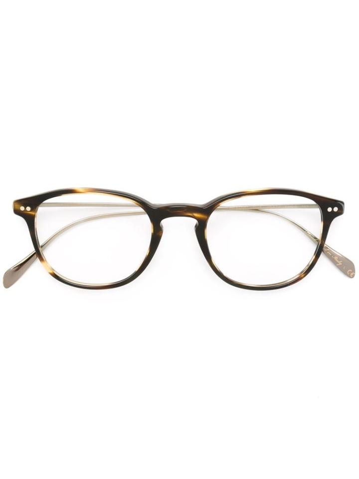 Oliver Peoples 'heath' Glasses, Brown, Acetate/metal (other)