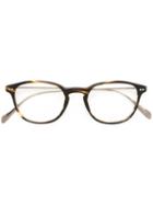 Oliver Peoples 'heath' Glasses, Brown, Acetate/metal (other)