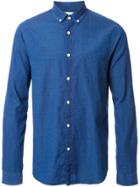 Armani Jeans Faded Checked Shirt - Grey