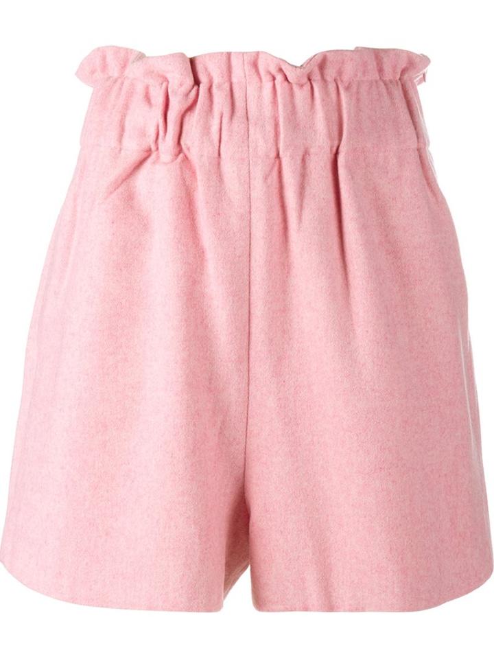 Ganni Felt Shorts