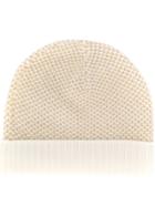 N.peal Moss Stitch Hat - White