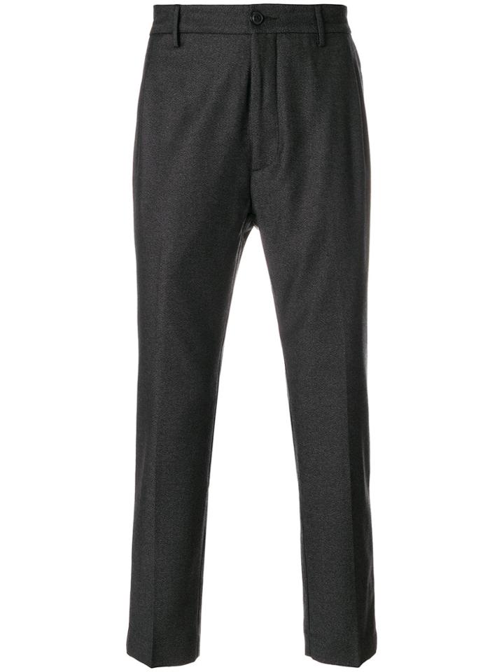 Pence Straight Leg Trousers - Black