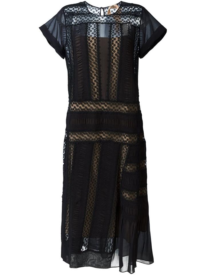 No21 Lace Midi Dress
