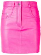 Manokhi Fitted Mini Skirt - Pink