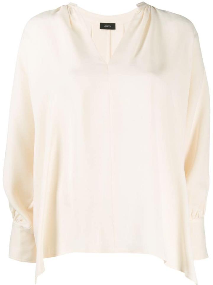 Joseph Alma V-neck Blouse - Neutrals