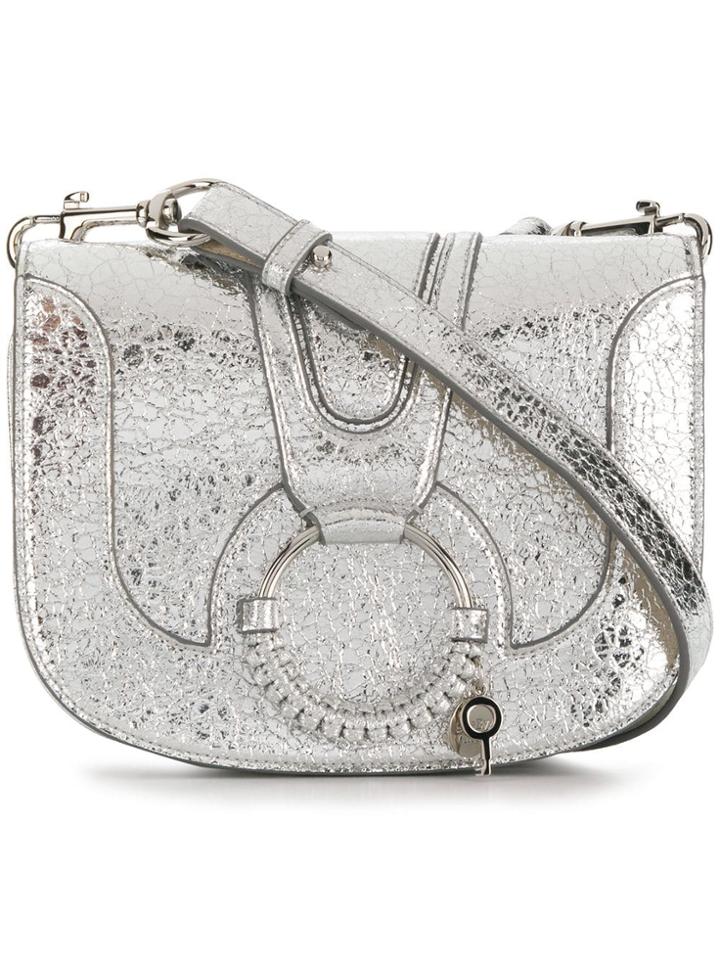 See By Chloé Hana Large Crossbody Bag - Silver