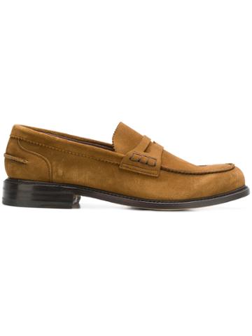 Berwick Shoes Penny Loafers - Brown