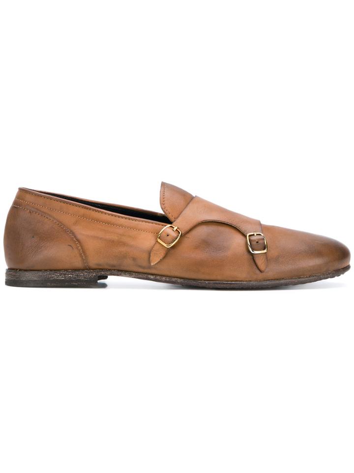 Leqarant Classic Monk Shoes - Brown