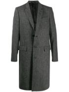 Tiger Of Sweden Boxy Single-breasted Coat - Grey