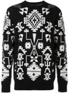 Marcelo Burlon County Of Milan 'melimoyu' Jumper, Men's, Size: Small, Black, Wool