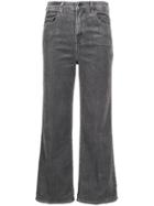 J Brand High-rise Straight Jeans - Grey