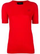 Rochas Fine Knit T-shirt - Red