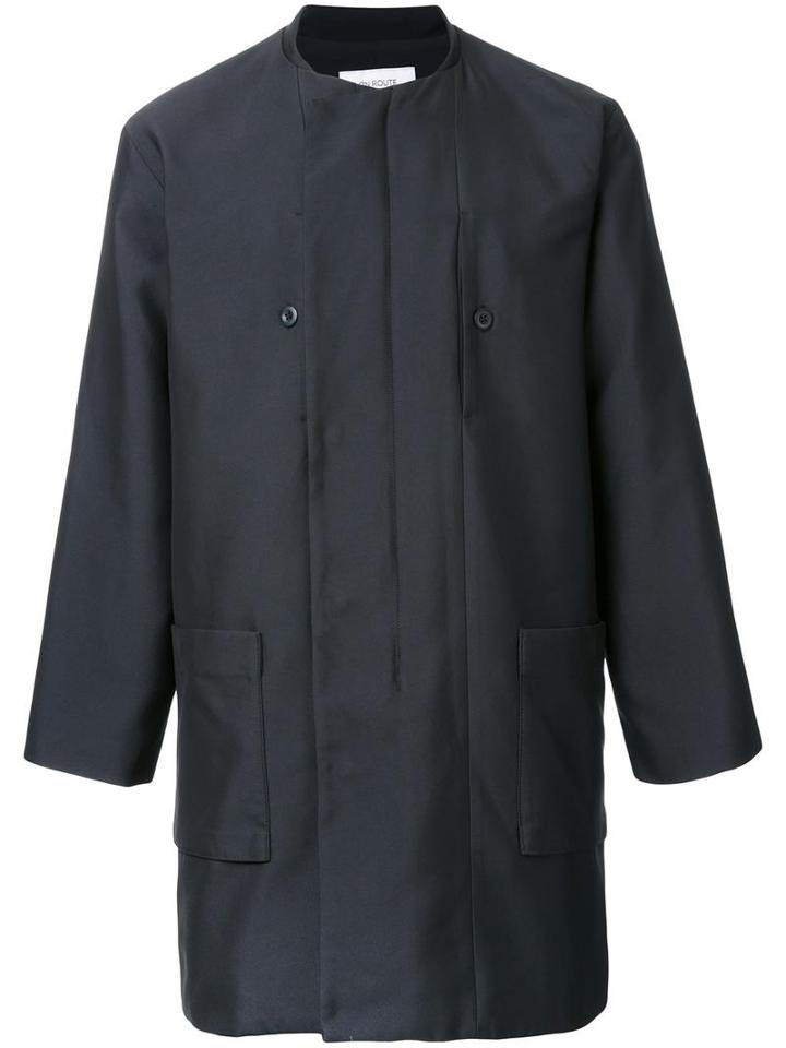 En Route Concealed Fastening Jacket, Men's, Size: 3, Black, Polyester