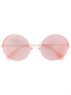 Marc Jacobs Eyewear Round Frame Sunglasses - Metallic