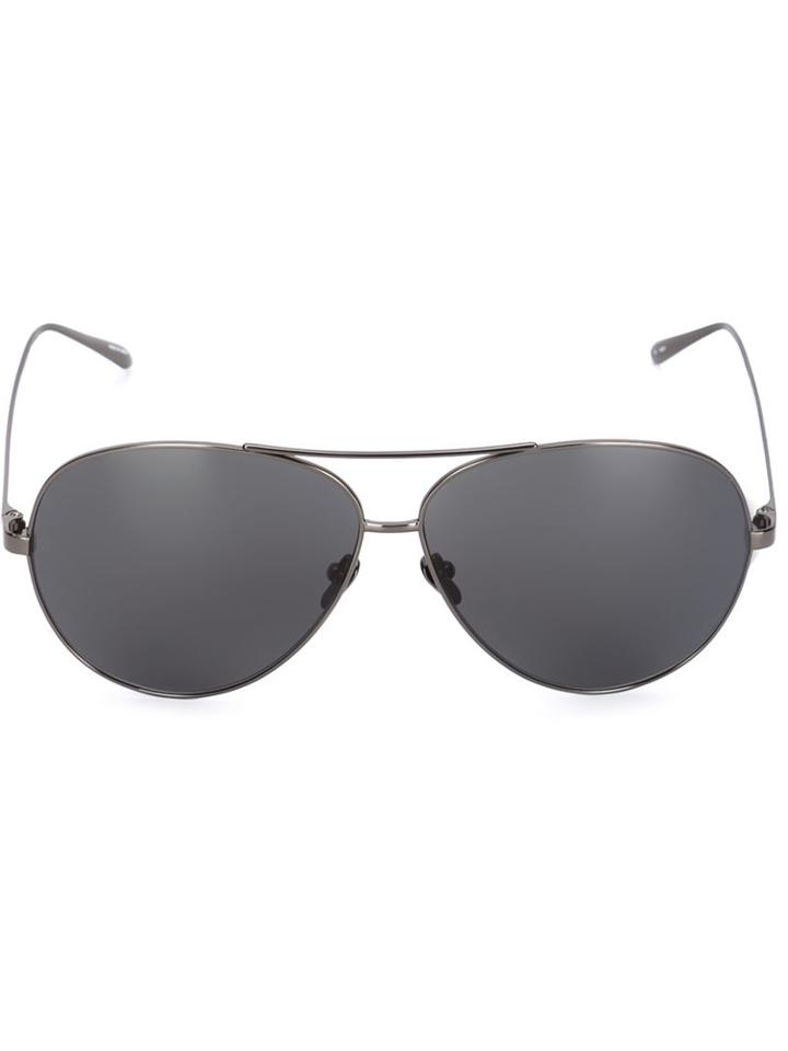Linda Farrow Aviator Sunglasses