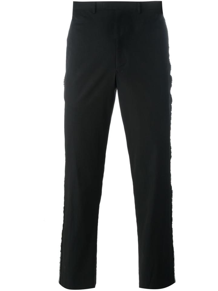 Jean Paul Gaultier Vintage Chainmail Detail Trousers - Black