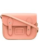 The Cambridge Satchel Company Mini Satchel Crossbody Bag, Women's, Pink/purple, Leather