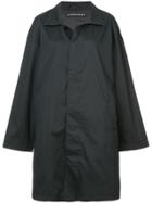 Y / Project Double Layered Oversize Parka - Black
