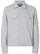 Jacob Cohen Button Shirt Jacket - Grey
