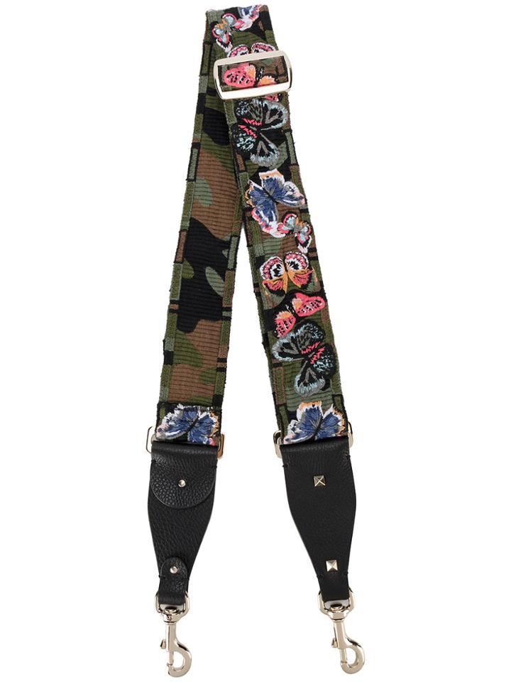 Valentino Valentino Garavani Rockstud Camouflage Butterfly Bag Strap -