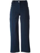 Rag & Bone 'grace' Trousers, Women's, Size: 2, Blue, Cotton/polyurethane