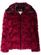 Moncler Badyp Fur Padded Jacket - Red