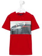 Aston Martin Kids Car Print T-shirt, Boy's, Size: 8 Yrs, Red