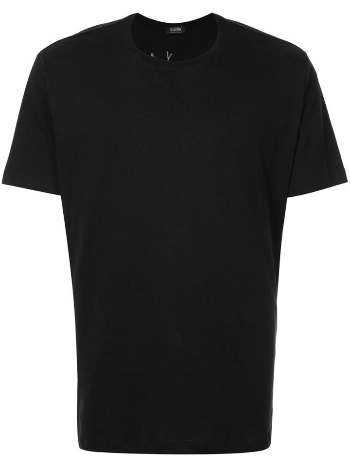 Selfmade By Gianfranco Villegas Back Print T-shirt - Black
