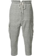 Vivienne Westwood Cropped Cargo Trousers - Grey