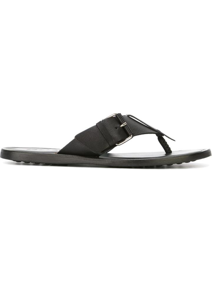 Gianmarco Lorenzi Buckled Strap Sandals