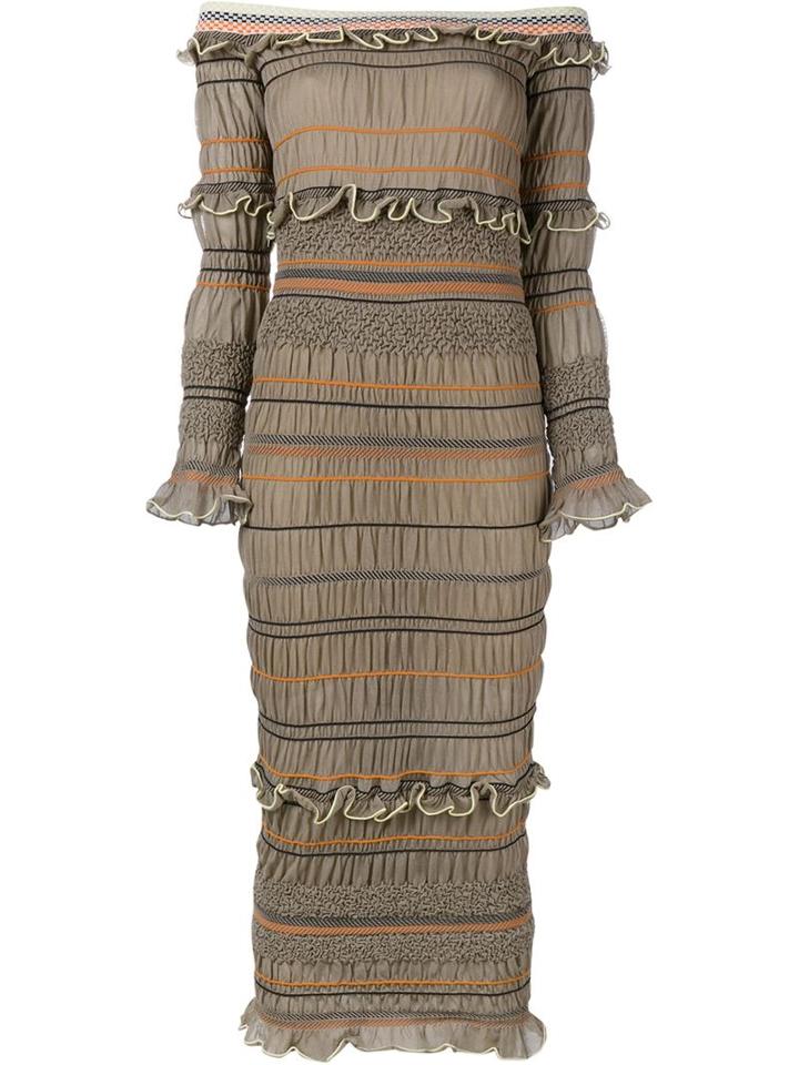 Peter Pilotto Atmos Knit Off-shoulder Dress