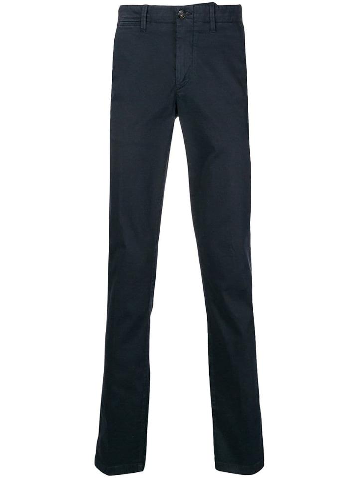 Corneliani Classic Straight-leg Trousers - Blue