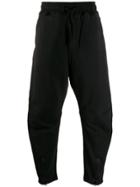 Stone Island Shadow Project Drop-crotch Track Pants - Black