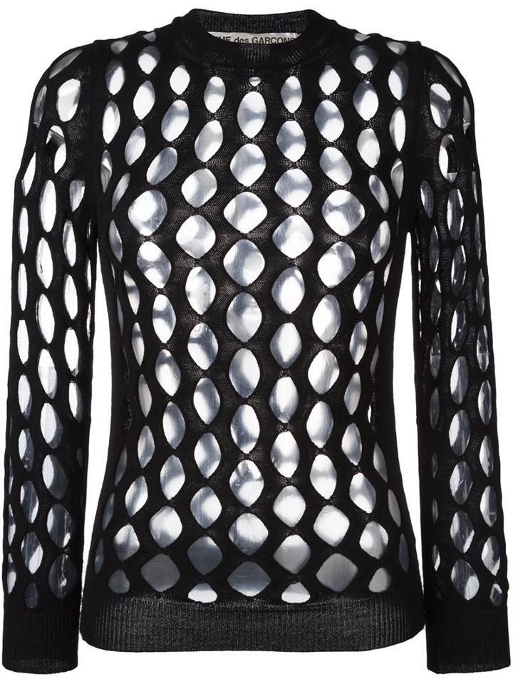 Comme Des Garçons Vintage Hole Detail Jumper