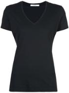 Adam Lippes V-neck T-shirt - Black