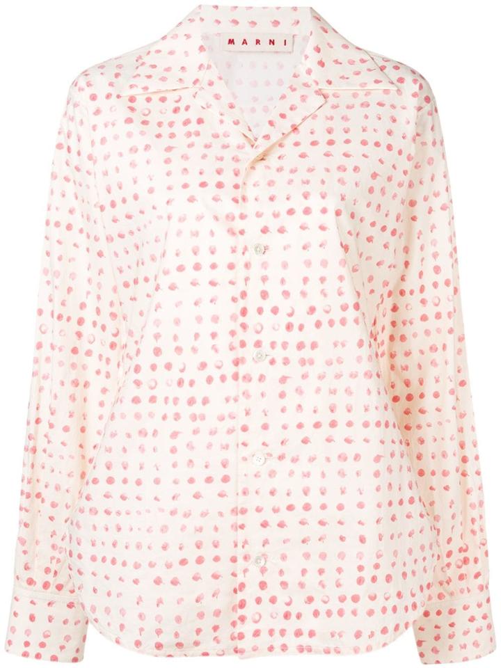 Marni Cotton Shirt - Neutrals