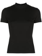 Alexis High Neck T-shirt - Black