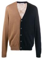 Pierre-louis Mascia Two Tone Cardigan - Neutrals