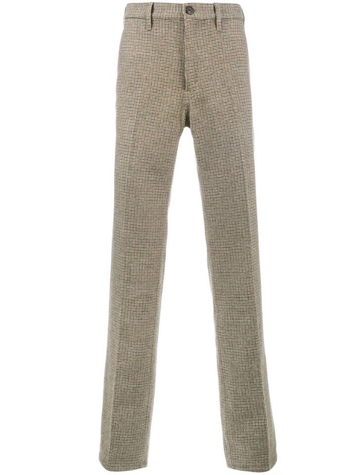Prada Straight Leg Trousers - Green