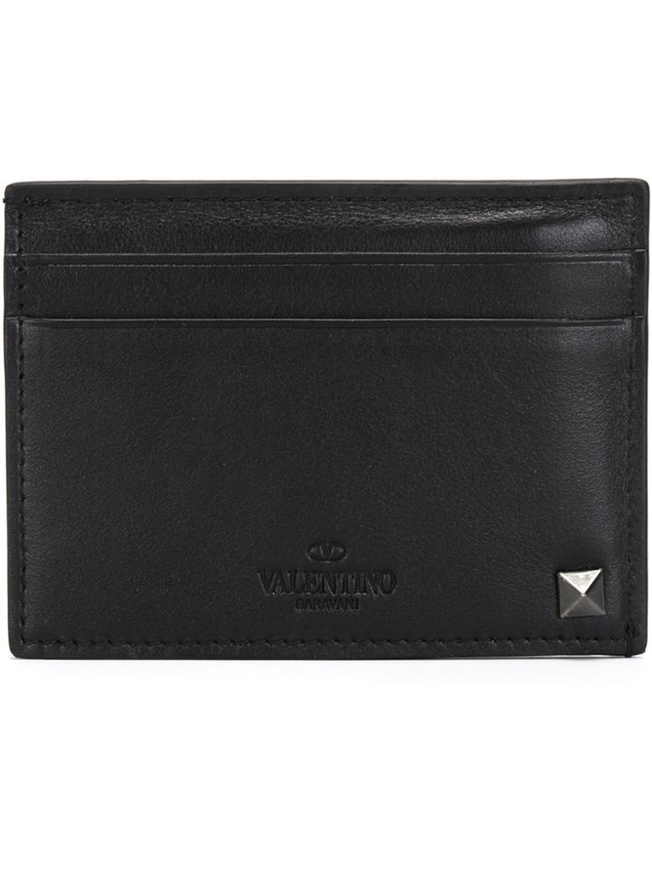 Valentino 'rockstud' Cardholder - Black