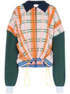 I-am-chen Panelled Jacket - Orange