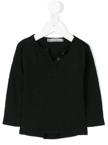 Filippo Henley T-shirt - Kids - Cotton - 9 Mth, Black, 1+ In The Family