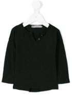 Filippo Henley T-shirt - Kids - Cotton - 9 Mth, Black, 1+ In The Family
