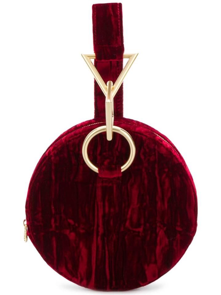 Tara Zadeh Round Clutch - Red