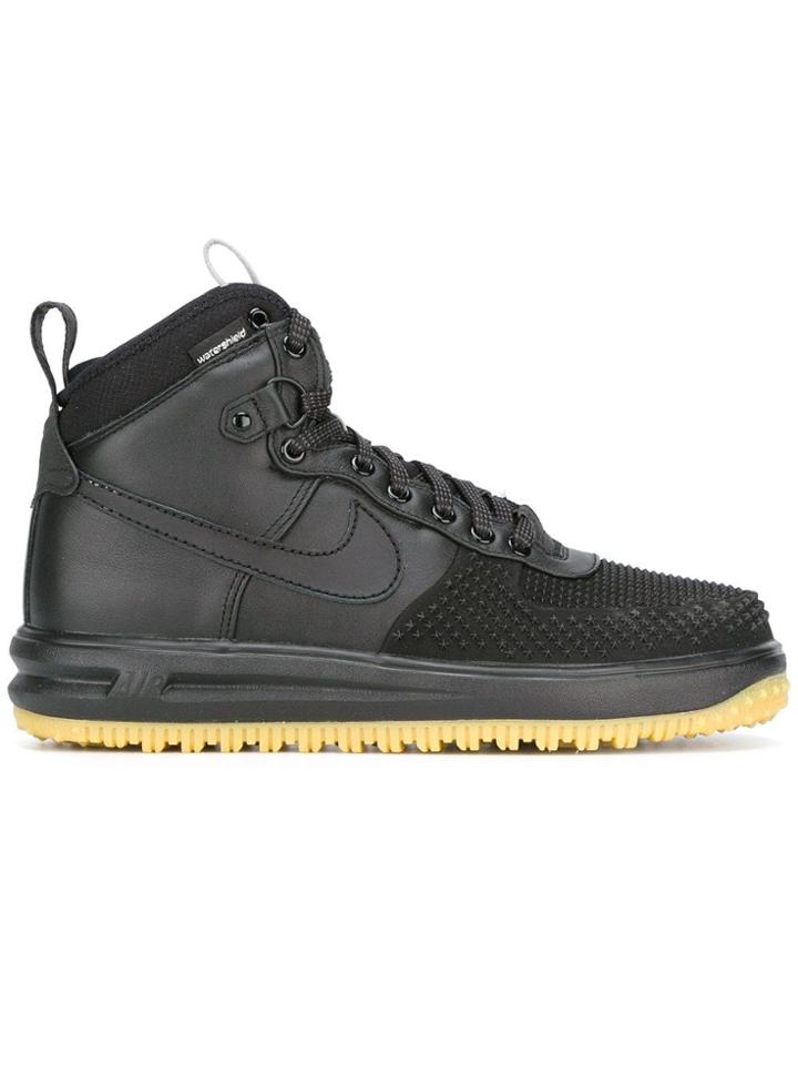 Nike 'lunar Force 1 Duckboot' Sneakers - Black