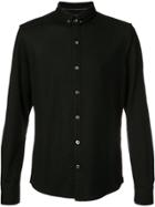 Private Stock Pinned Collar Shirt - Black