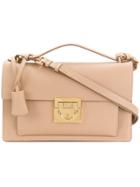 Salvatore Ferragamo Gancio Lock Tote - Nude & Neutrals